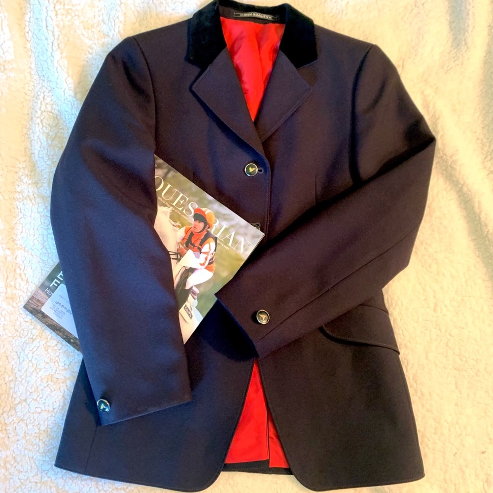 Eurostar Reitmoden Equestrian Competition Jacket Dressage Horse Show Sz Sm